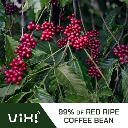 VIXI Coffee Bean Blend, 12 Ounce, Dark Roast, Whole Beans miniatura 3