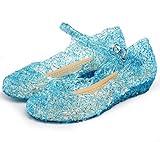 Katara- Zapatos con Cuña Disfraz Princesa Elsa Frozen Niña