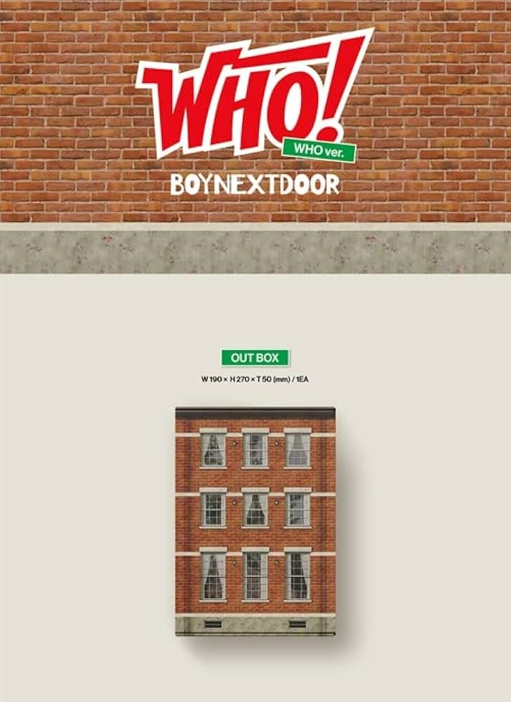 Amazon.co.jp: [WHO Ver.] BOYNEXTDOOR (ボーイネクストドア) - WHO