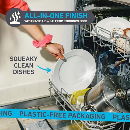 Homethings, 40 Dishwasher Tablets, Highly Effective 3-in-1 Cleaning, No Toxic Chemicals, Vegan & Cruelty-Free, No Animal Testing, Made in EU - Image 5