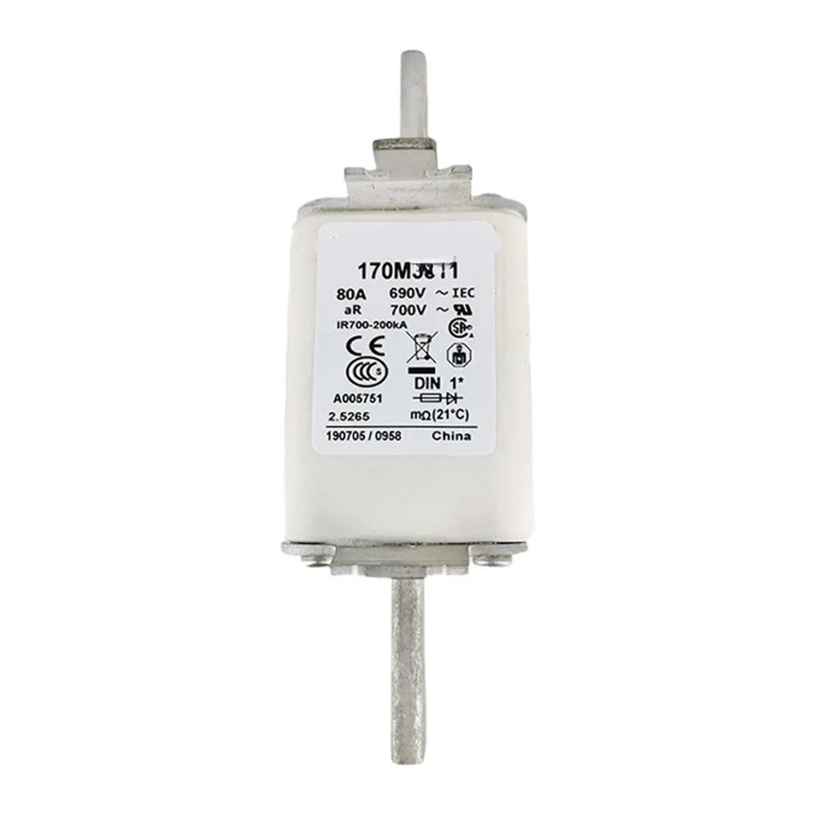 Peqyuacte 5V 170M3811 Quick Fuse Electronic Components