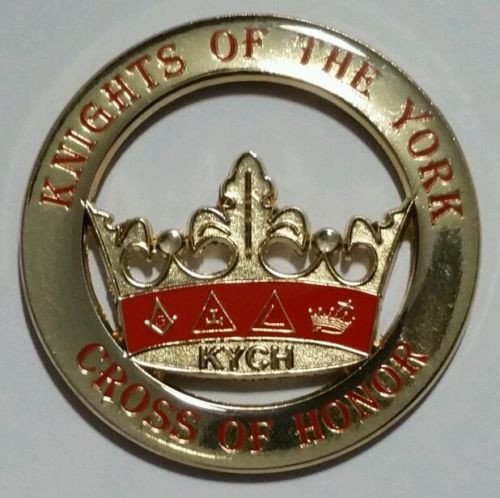 Mason Square Market Freemason Knights of The York Cross of Honour (KYCH) Car Emblem