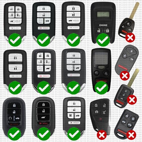 Honda Smart Remote Key Fob Batteries (Pack of 2)