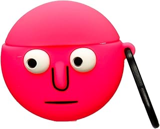 حافظة حماية من السيليكون بتصميم كرتوني ثلاثي الابعاد لسماعات هواوي بادز 3 - متعددة الالوان