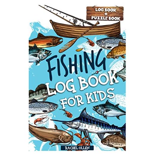 Fishing Log Book for Kids: A kids' fishing journal and adventure log book filled with over 100 UNIQUE pages of puzzles and activities to inspire the young angler.
