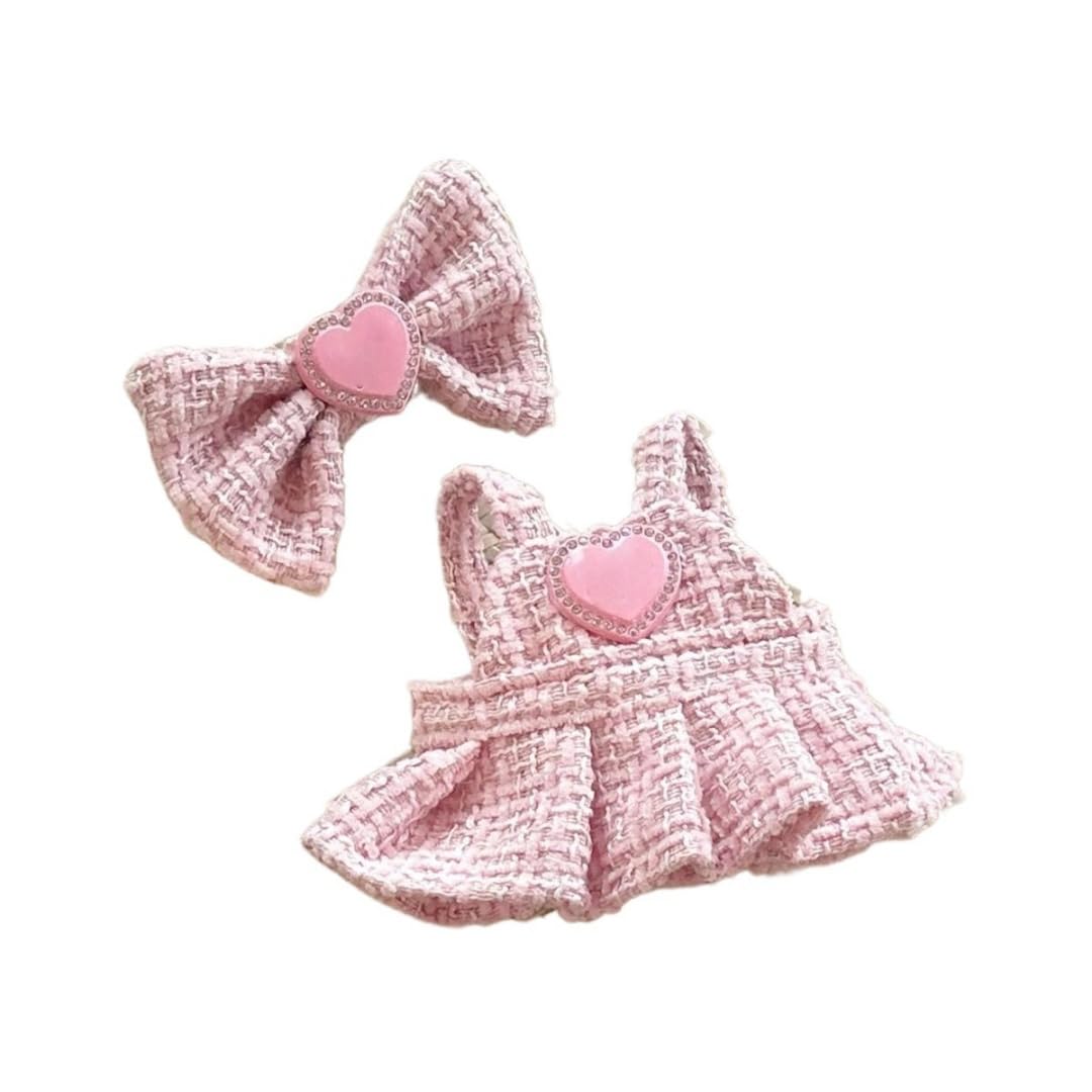 Vêtements Pour Poupée Labubu 15-17 Cm – Sweat à Capuche + Pantalon – Tenue Sans Poupée