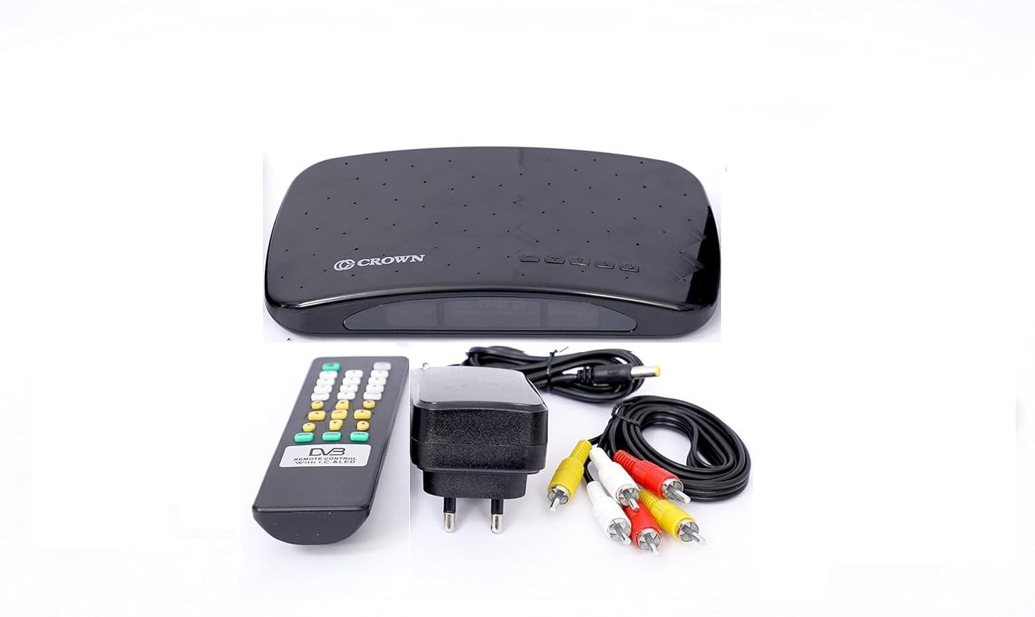 Full HD DTH Digital Satellite Receiver Set Top Box | Premium ABS Body, Universal Remote Support, Clear Digital Audio/Video Output for Home TV Viewing (Black)-image-24