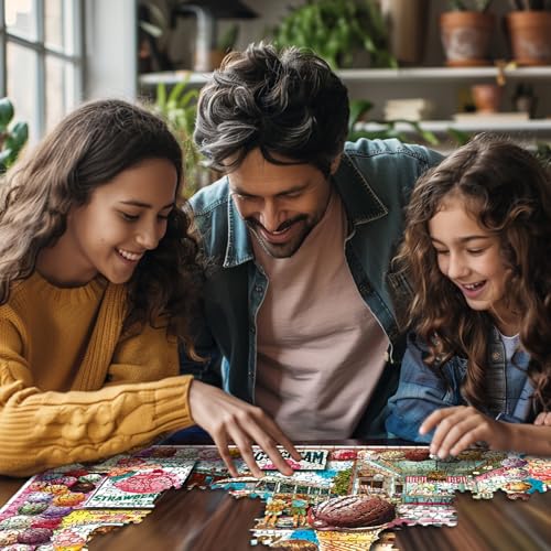 Puzzle de 1000 piezas White Mountain Sweet Desserts Collage, helado | Piezas grandes, regalo para adultos y familia, 24x30 pulgadas miniatura 4