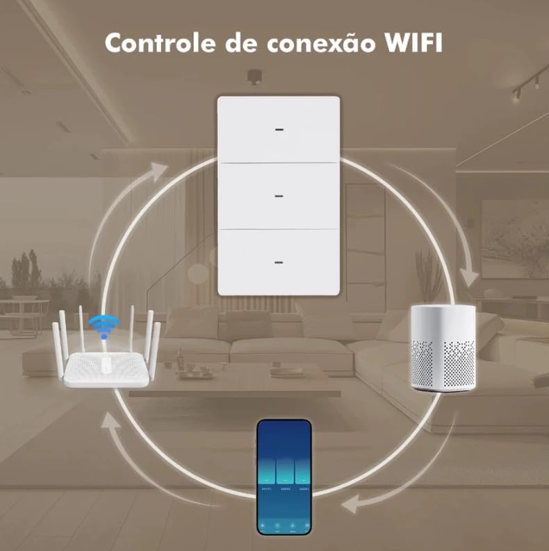 Interruptor de Parede WiFi Touch: Review após 7 dias de uso real