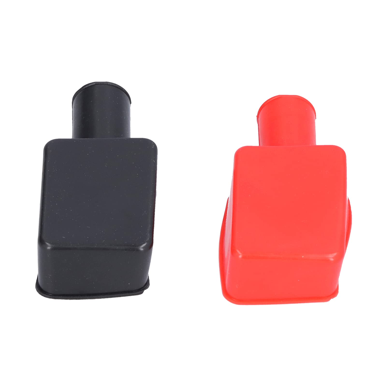 2 Cache-Bornes De Batterie En Caoutchouc - Protection Positive/Négative - Universel Auto, Bateau, Camping-Car