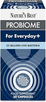 Nature’s Best ProBiome Everyday+ 25 Billion Live Bacteria - Delayed Release Capsules - 30 Capsules (1 Month Supply)