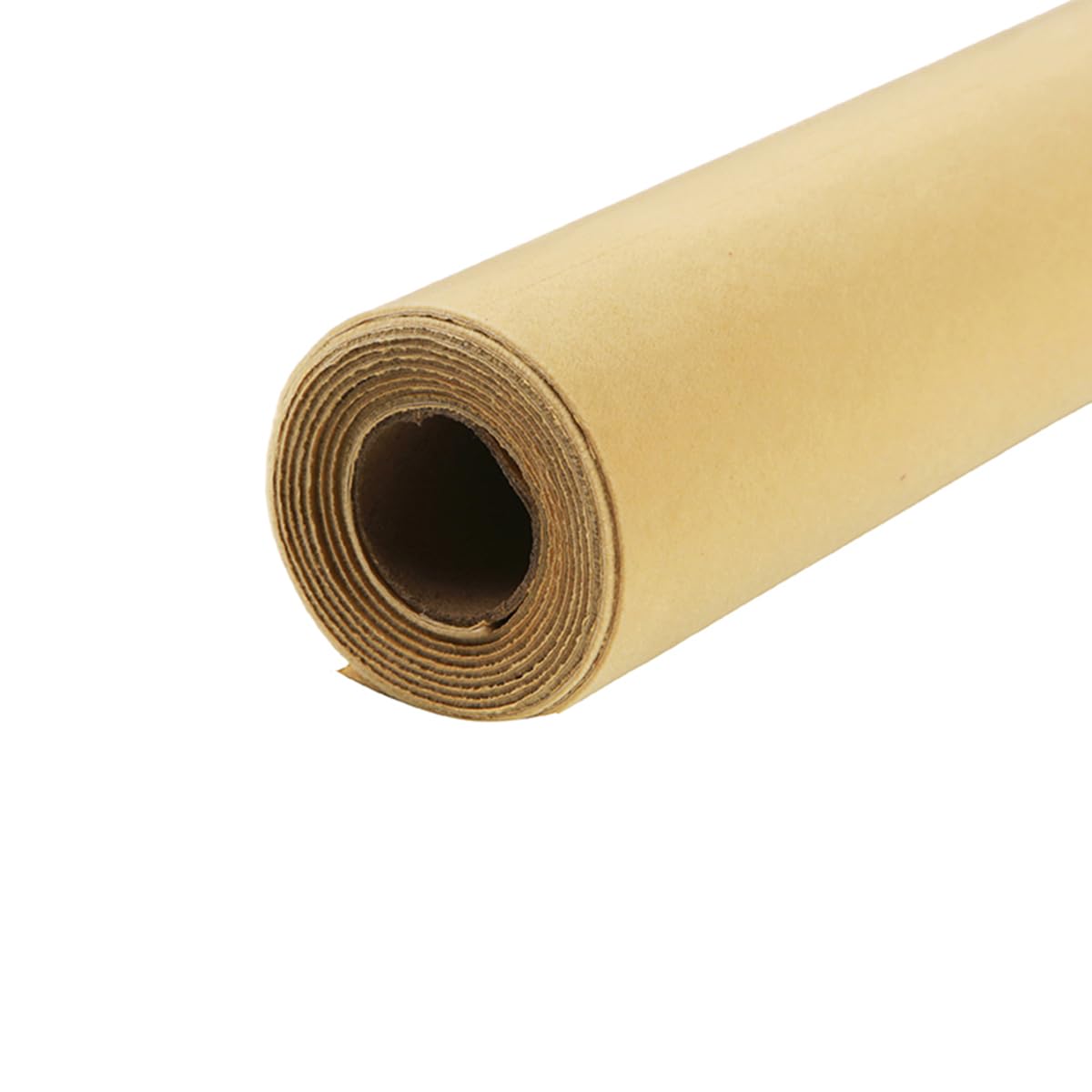 JINDAOSH Solid color self-adhesive flocked roll of velvet fabric 59 * 19.68inches(50 * 150cm) for Object Boxes liners Photography backgrounds Jewelry display DIY projects(Color:17 khaki)