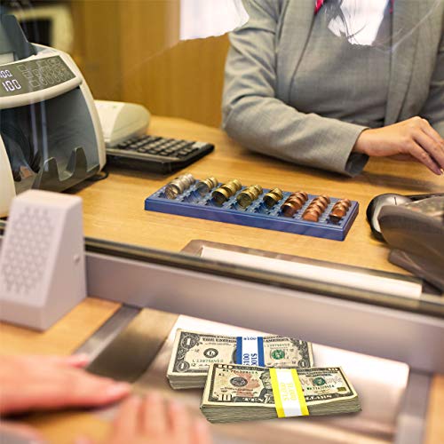 Money Bands Currency Sleeves Straps – Made In Usa (Pack Of 330) Self-Adhesive Assorted Money Wrappers For Bills Color Coded Wraps Meets Aba Standards, 7.5 X 1.25 Inches – Counter Recyclable Kraft Pape #TOP2