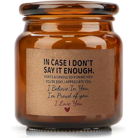 Scented Candles Gifts for Women, Aromatherapy Candles for Valentine's Day, Anniversary Weddings, Birthday Gifts for Him, Her, Romantic Gifts for Wife, Girlfriend, Couples Gifts for Boyfriend, Husband Cover