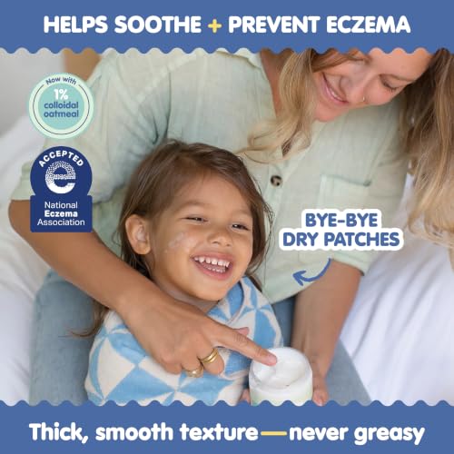 Image of Tubby Todd All Over Ointment, Baby Eczema Cream for Sensitive Skin | Multi-Purpose Baby Skin Relief Cream for Dry Skin, Steroid & Gluten Free, 8 oz,1 Pack, Fragrance Free