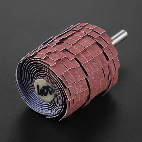 400 Grit 6mm Schmirgelleinen Schmirgelpapier Draht Fächerschleif Rad