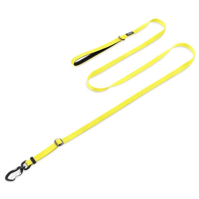 Foto 5 de 5 de Correa de Longitud Ajustable con Nylon Duradero y manija Forrada de Neopreno súper Suave para Perros Uso…