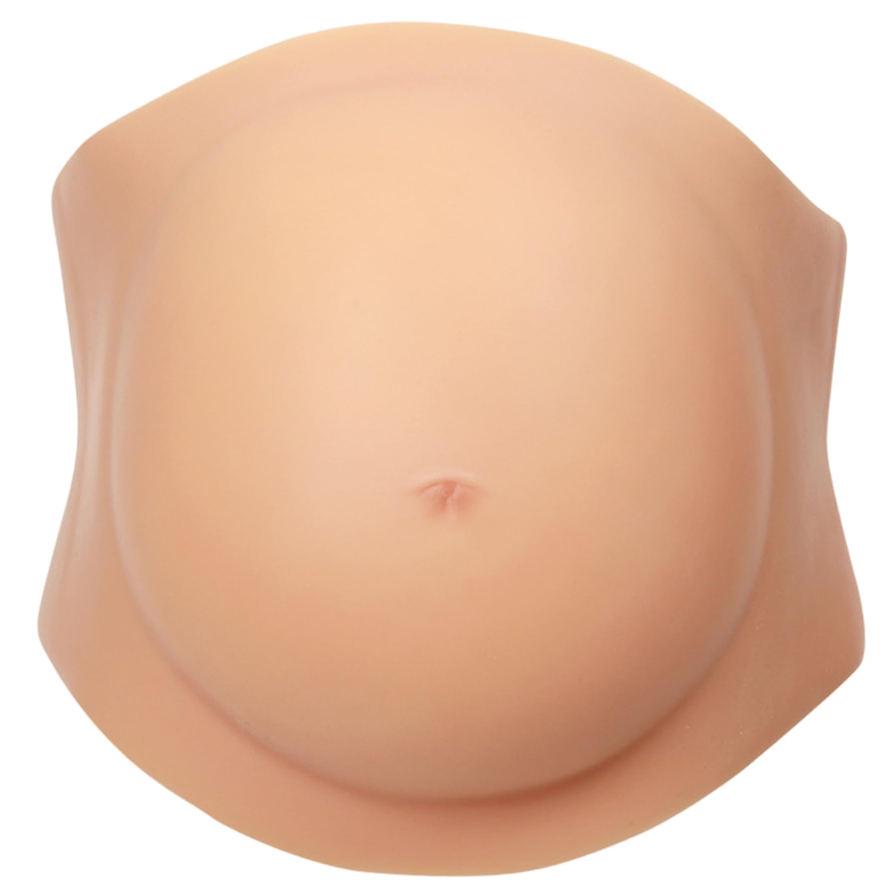 Vientre de Embarazada Realista, Vientre de Embarazo de Silicona para Disfraces y Accesorios para Fotos Vientres Falsos Ajustables con Sensación Suave Similar a la Piel
