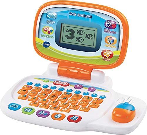 VTech Mein Lernlaptop orange - 30 Lernspiele fĂĽr Kinder
