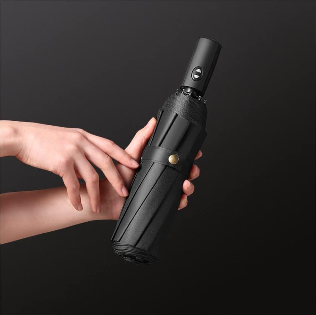 Portable Umbrella for Travel Folding Automatic Umbrella Strong Durable Double-Layer Rain Umbrella Portable Travel Umbrellas for Men and Women Umbrella Outdoor(A-Cloud)