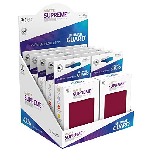 Amazon | Ultimate Guard Supreme UX 標準サイズ マットスリーブ 標準
