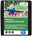 Produktbild Sandkastenvlies 2x2 m - Unkrautvlies für den Kinder Sandkasten - Sandkastenunterlage wasserdurchlässig reißfeste Sandkastenfolie umweltverträglich