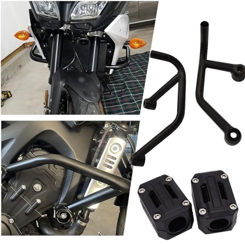 Protection de moteur MT-09 et FZ-09 barre de protection de cadre de moto 2015-2020