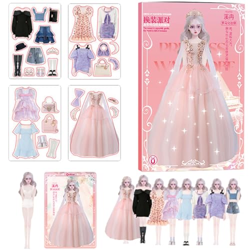 Generisch Magnetische Anziehpuppen Spielset