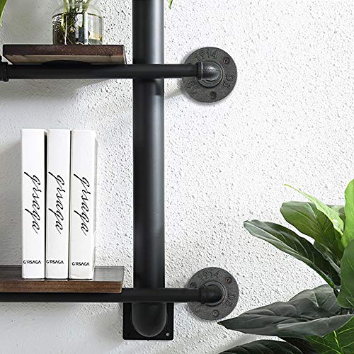 10Pcs 3/4-Inch Floor Flange Pipe Decor Grey Malleable Cast Iron Retro Decor Furniture Diy Wall Industrial Plumbing #TOP2