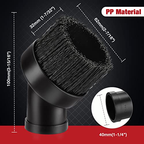 Shop-Vac 1-1/4\" Round Brush, 2 Pack - Thumbnail 2