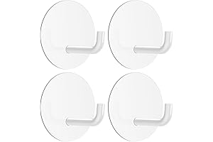 VIS'V Self-Adhesive Shower Hooks - The Epitome of Hassle-Free Shower Organization