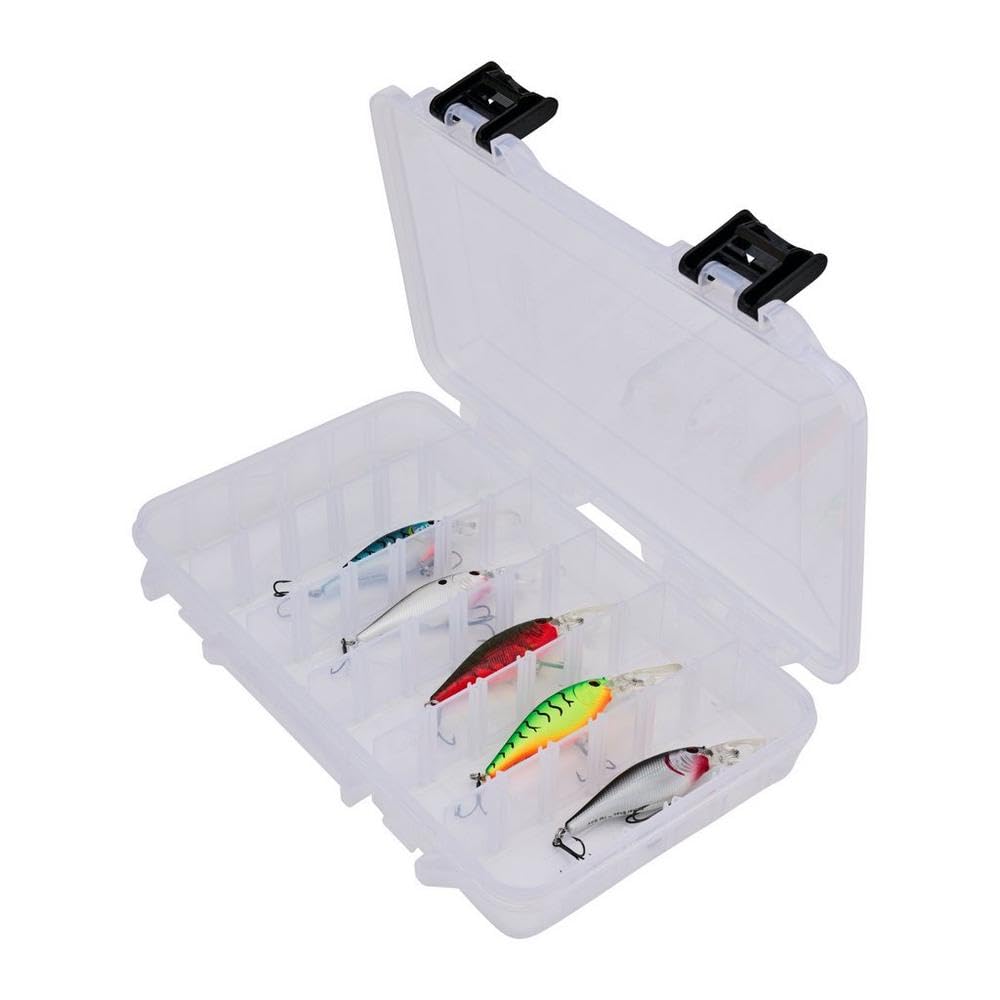 Berkley Flicker Shad Lot de 5 leurres de pêche avec Crochets Fusion19 avec Mallette Plano ProLatch 3600
