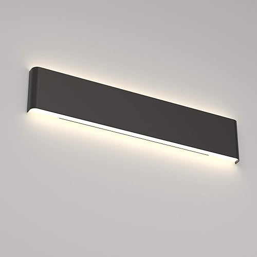 Miniatura 15 de Ralbay Accesorios de iluminación LED para baño, luz de pared de tocador de interior de 28 pulgadas arriba y abajo, sobre el espejo, luz moderna