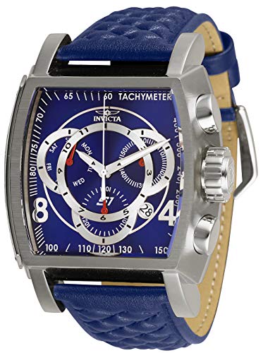 Invicta Men's 27921 S1 Rally Quartz Multifunction Blue, Silver Dial Watch
