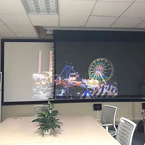 Pantalla de proyector tensionada motorizada 120 pulgadas 16:9 4K miniatura 4
