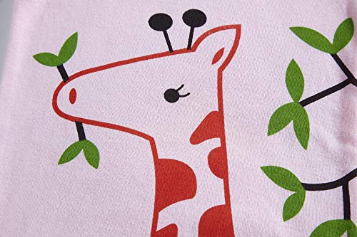 Image of KikizYe Girls Pajamas Set Kids Long Sleeve PJs Cotton Jammies