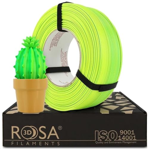 Filament ROSA 3D FILAMENTS PLA Zielony Jedwabny (GREEN SILK)