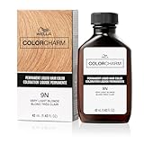 WELLA Color Charm Liquid Permanent Hair Color, 9n By 911 Very Light Blonde, 1.4 oz