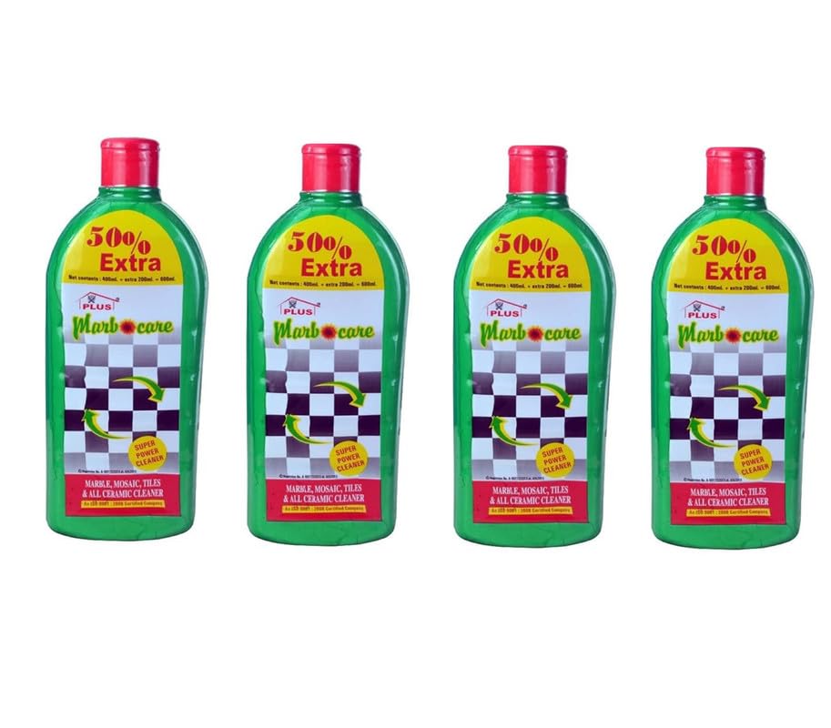 Marbocare Disinfectant Surface Tile Cleaner & Floor Cleaner Liquid | Suitable for All Floor Cleaner Mops | Kills 99.9% Germs| Floor Cleaner,600ml, Pack Of 4 (B0CRTWVJ3X) Amazon Price History, Amazon Price Tracker