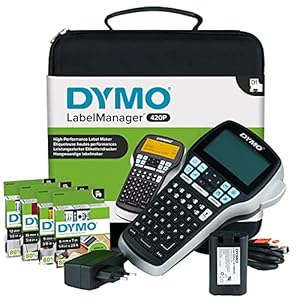 DYMO LABELMANAGER 420P ABC KIT CASE WE