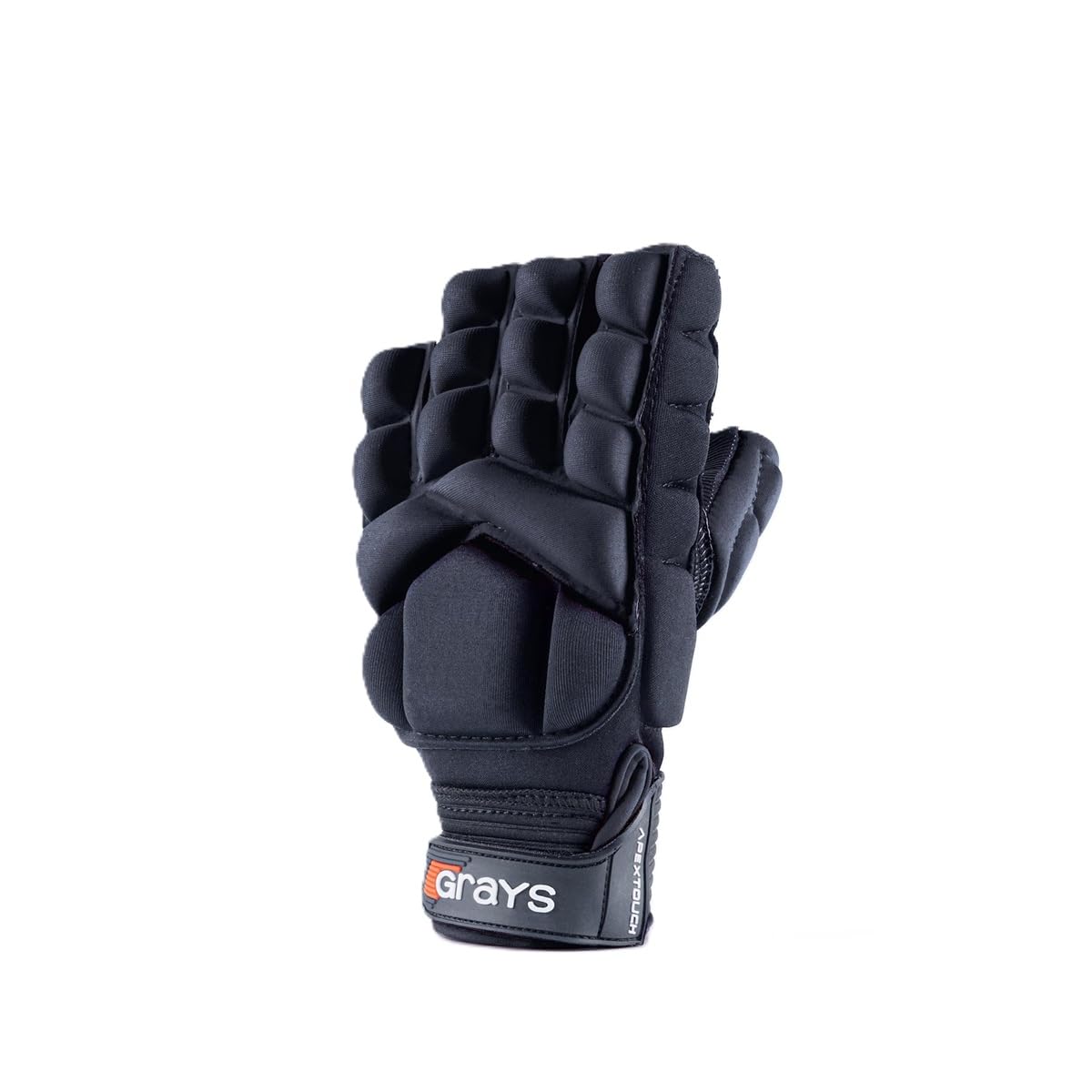 GRAYS Hockey Apex Touch Hand Protection Gloves - Black - RH M
