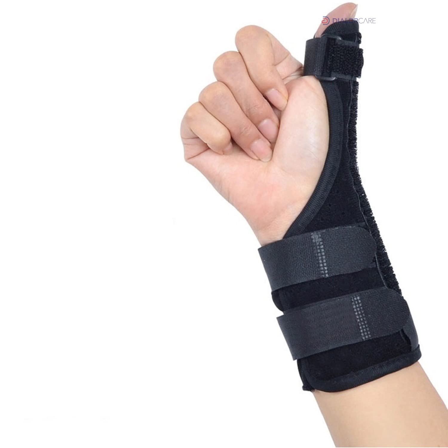 Finger Splint Brace Support | Provides Support to Wrist & Finger | Adjustable for Left or Right Hand | For Fracture, Straightening Broken Fingers, Injuries, Sprains, Pain Relief (1)