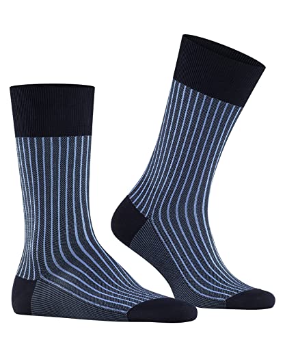 FALKE Men's Oxford Stripe Dress Socks, 1 Pair4