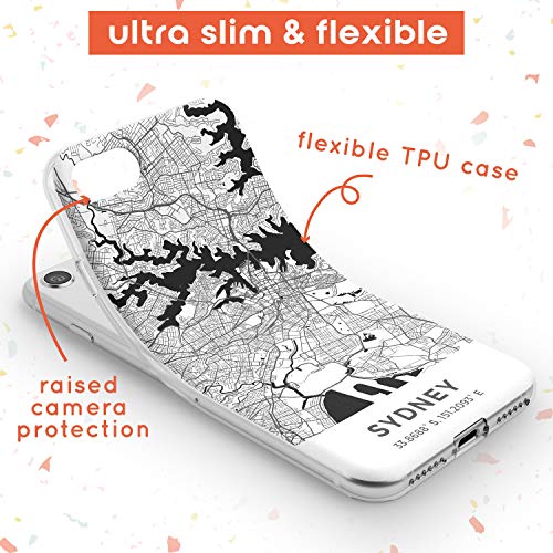 Mappa di Sydney, Australia Custodia sottile per