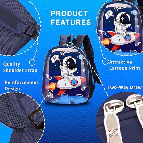 Image of Zibuyu Toddler Backpack for Boys & Girls Ages 1-5 Lightweight Waterproof Kids School Bag with Cartoon Design, Preschool Daycare Travel Backpack for Snacks, Diapers & Toys, Durable & Safe