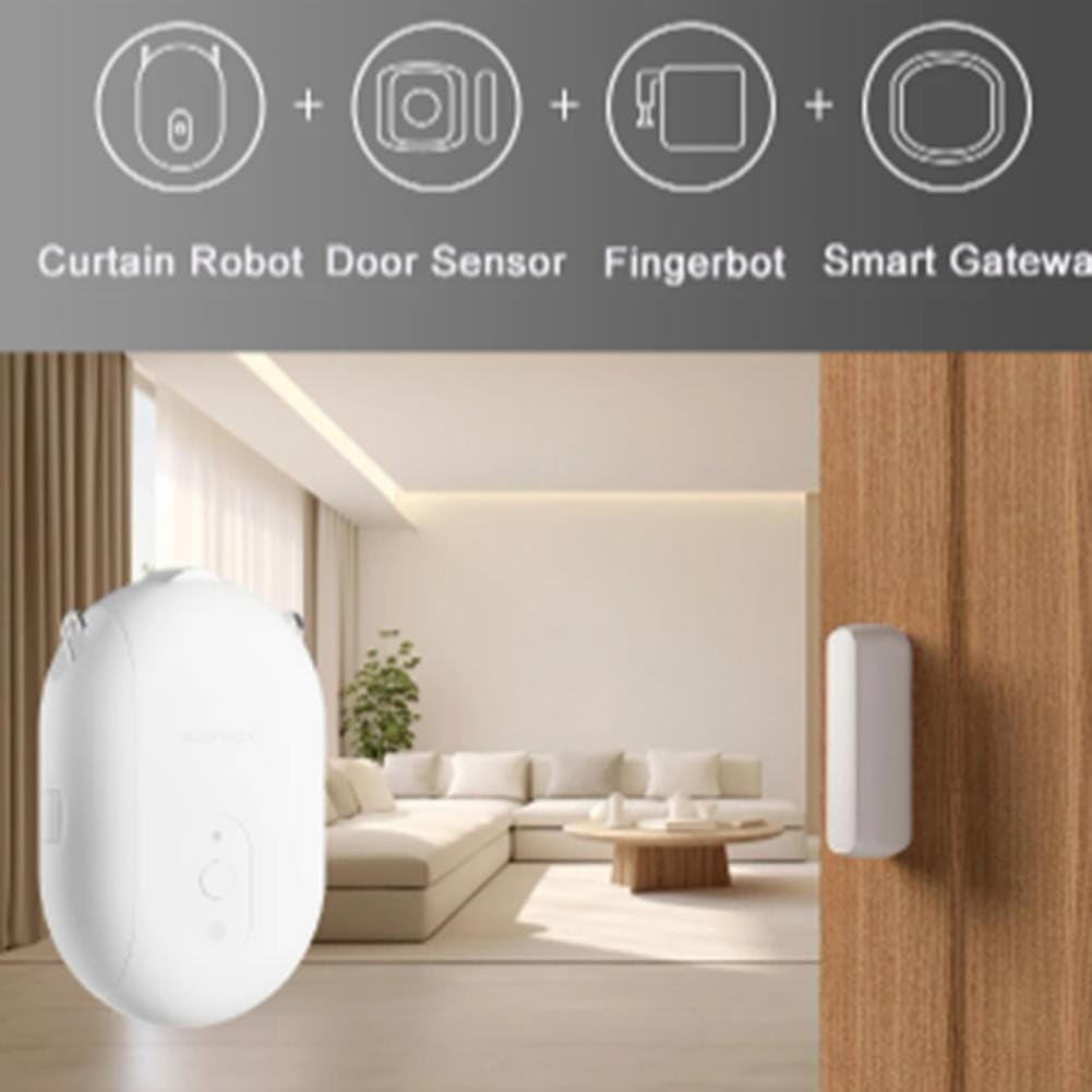 Yhenlovtt Motor de cortina para 3.0 y aplicación, controlador de cortina eléctrico con control de voz para Alexa Assistant, compatible con I U Roman Rod (L&U ROD)