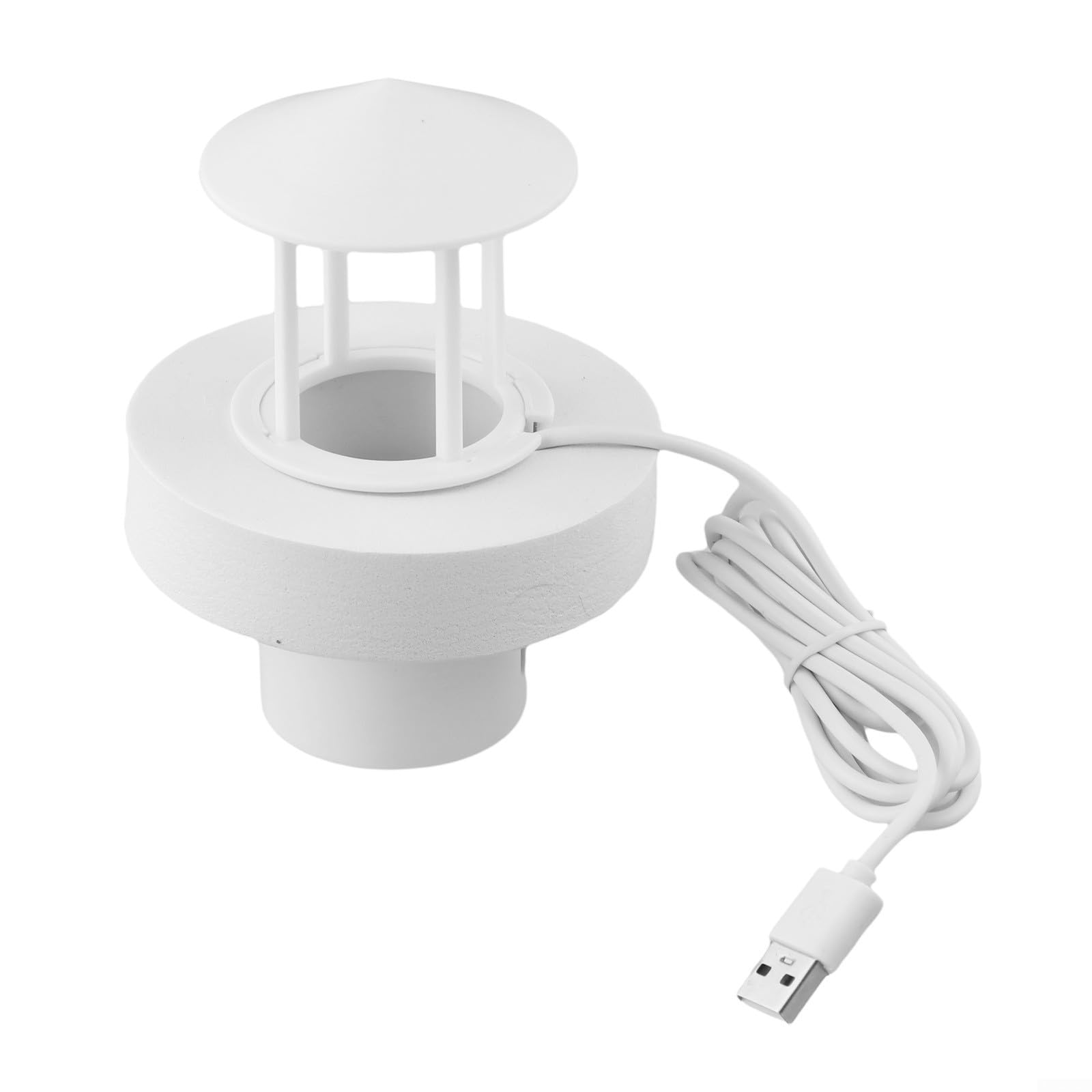 Innovative Technology Behind the Atmospheric 4 LEDs Fogger Makes It Safe and Effective in Multiple Uses (White)