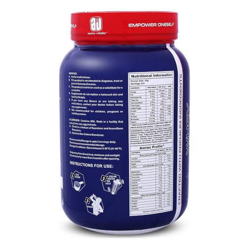 Image of Whey 2 Pure Isolate | Whey Protein Isolate & Hydrolyzed Blend | 30g Protein 15g EAA & 8g BCAA | Grass-Fed Whey | Digestive Enzymes | FDA Approved | Strawberry Yoghurt | 2lbs
