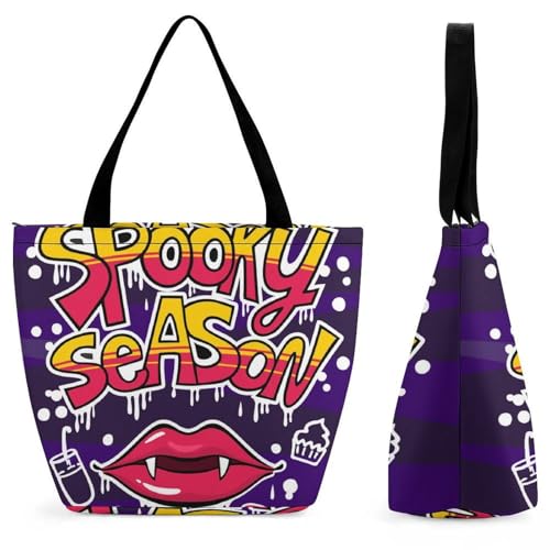Sac de shopping pour femme avec grande ouverture et base large 28.5cm
