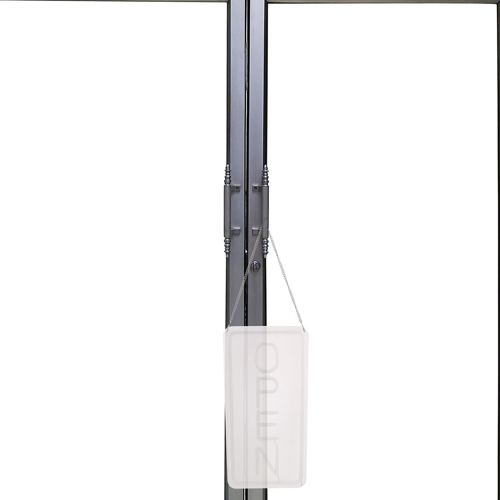 Segnale Luminoso Aperta in Acrilico Trasparente Luce al Neon LED Verticale Alimentata Tramite USB per Bar Ristoranti Decorazioni Murali Decorazioni per Feste e Camere da Letto